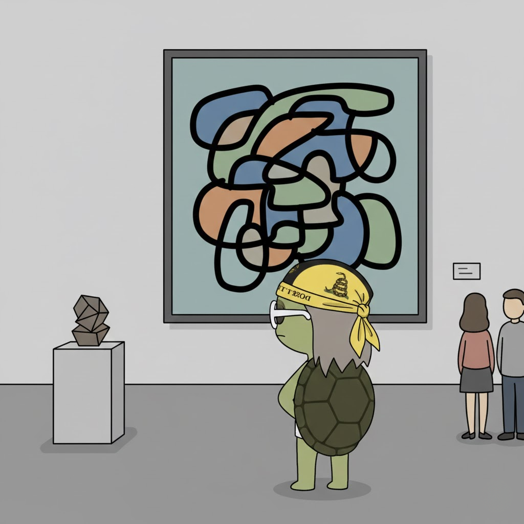 TurtleAion at the Art Gallery